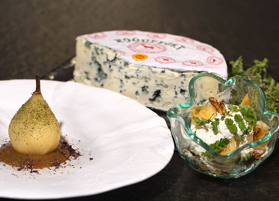 poire roquefort cuisine
