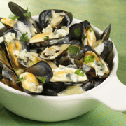 moules au roquefort