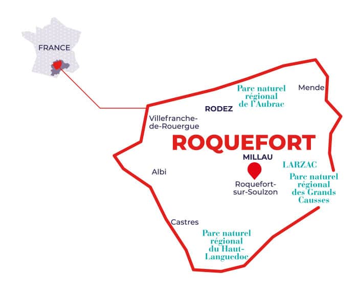 zone collecte roquefort